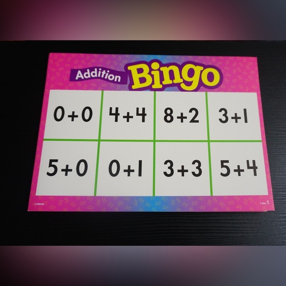 Trend Enterprises Inc. Subtraction & Addition Bingo games - Picture 13 of 16